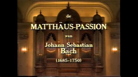 matthäus-passion bach youtube